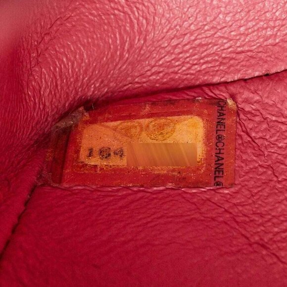 Chanel Pink Quilted Lambskin Leather Classic Medium Double Flap Bag - Picture 9 of 9